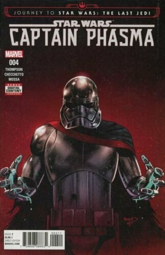 Journey To Star Wars The Last Jedi CAPTAIN PHASMA #4 NM Cover A Paul Renaud 
