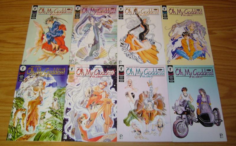 Oh My Goddess part II #1-8 VF/NM complete series - studio proteus manga set lot