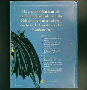Batman & Me An Autobiography by Bob Kane with Tom Andrae SIGNED Eclipse Books