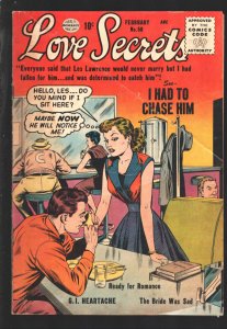 Love Secrets #50  1954 - Quality  -VG - Comic Book