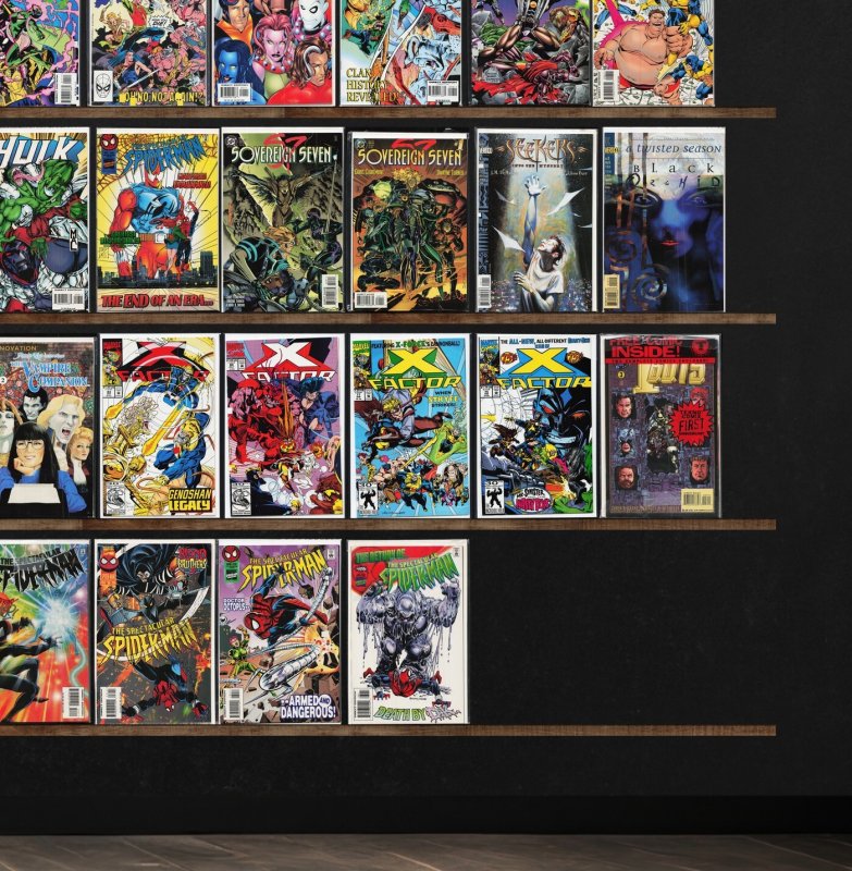 Huge Lot 150+ Comics with X-Factor, The Spectacular Spider-Man & More!