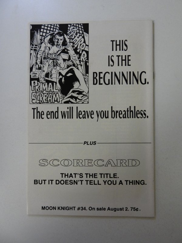 Moon Knight #33 (1983) VF condition