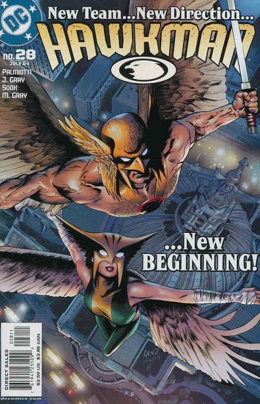Hawkman (4th series) #28 VF/NM; DC | save on shipping - details inside