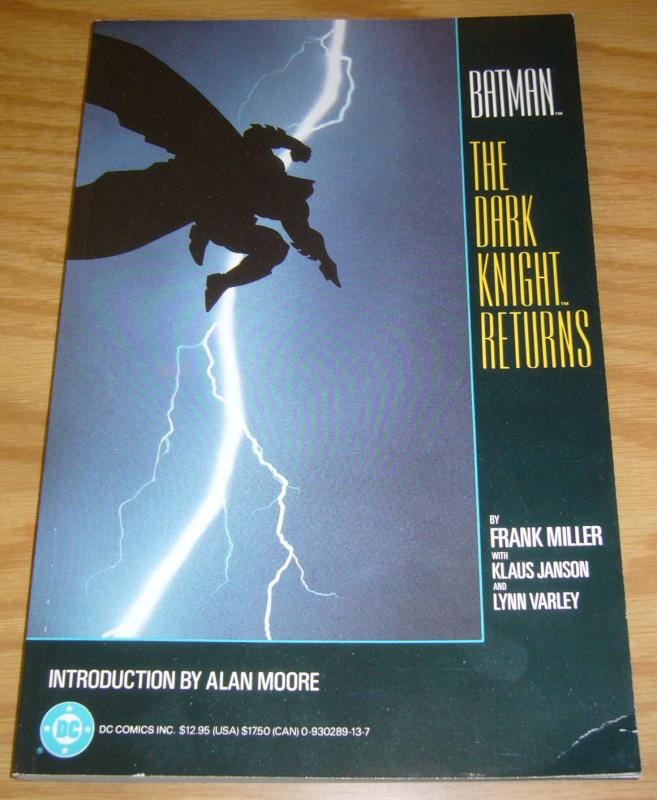 Batman: the Dark Knight Returns TPB frank miller - alan moore intro (8th)