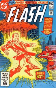 Flash, The (1st Series) #301 FN ; DC | September 1981 Firestorm Mushroom Cloud