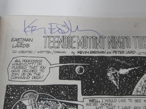 Teenage Mutant Ninja Turtles #6 Second Print (1986) Signed Eastman/Laird VF-NM!!