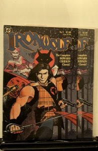 Lot of 2 copies of Ironwolf #1(1986)
