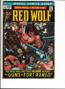 Red Wolf #1 (1972)