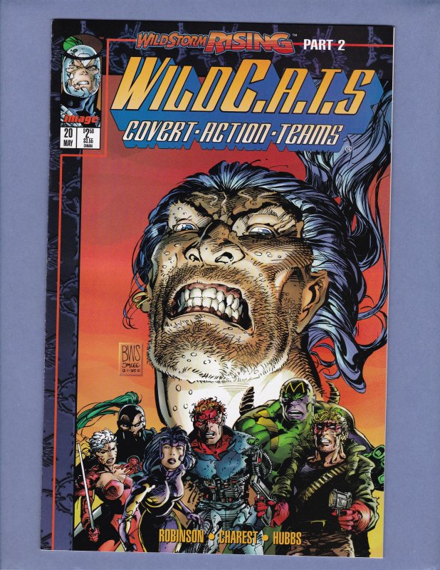 Wildcats #20 NM- Trading Cards Front/Back Cover Scans Image 1995