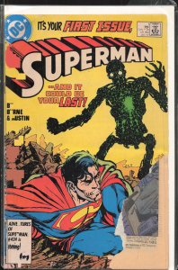 Superman #1 (1987) Superman