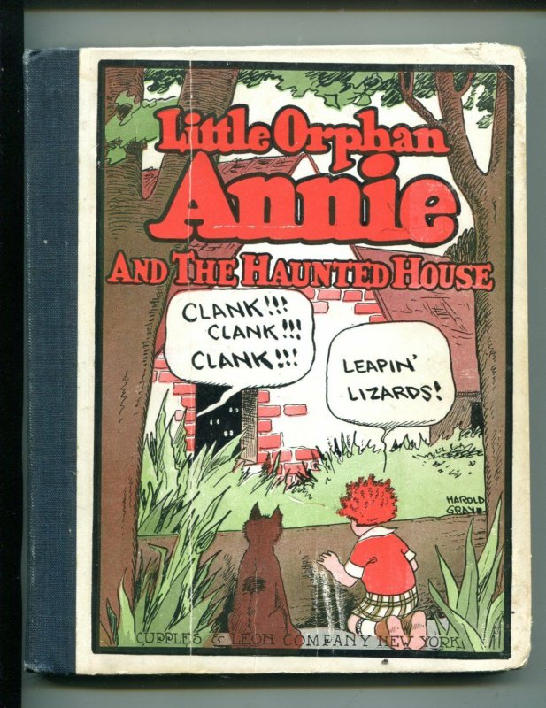 LITTLE ORPHAN ANNIE #3-1929-HAROLD GRAY-THE HAUNTED HOUSE-vg 