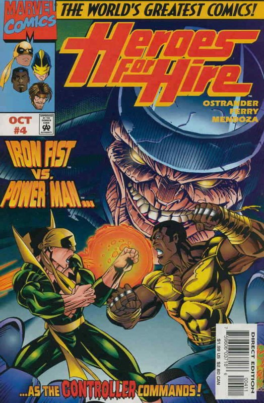 Heroes for Hire #4 VF/NM; Marvel | save on shipping - details inside