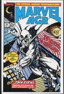 Marvel Age #74 (1989) Moon Knight