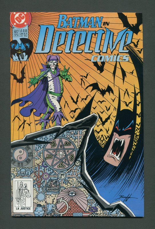 Detective Comics #617 / 9.4 NM  (JOKER)  July 1990 (C)