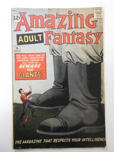 Amazing Adult Fantasy #14 (1962) VG Condition!