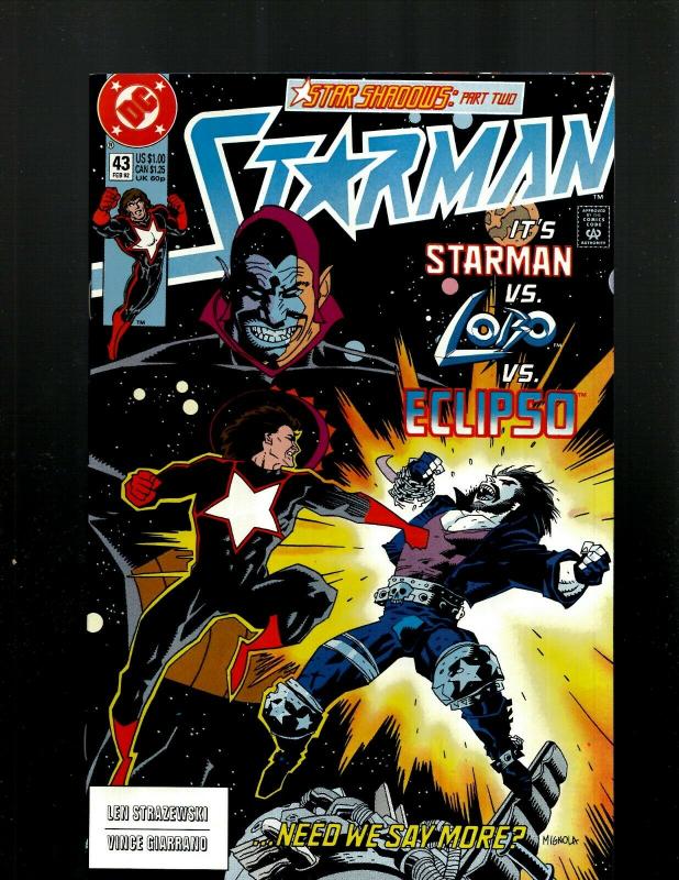 11 Starman DC Comics # 37 38 39 40 41 42 43 44 45 12 Steel # 2 GK22