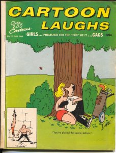MAG: Cartoon Laughs-Fall 1965-golf-jokes-Cheesecake oix-Tupper-deCarlo-Trogdo...