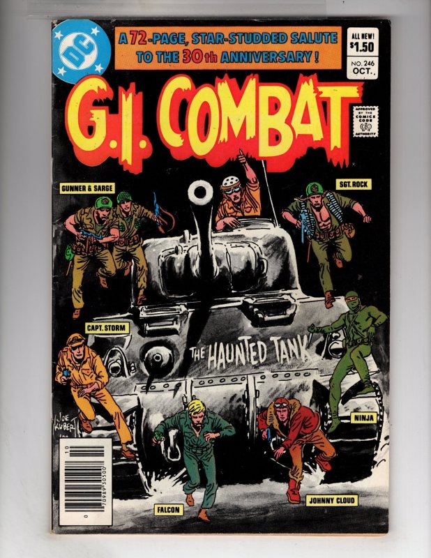 G.I. Combat #246 (1982) ESTIMATED: VF+  / 119-BI#01