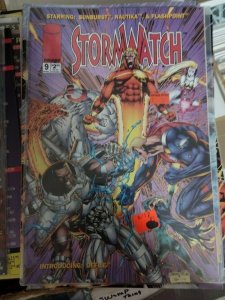 STORMWATCH # 9  IMAGE 1993  introducing defile  sunburst nautika flashpoint
