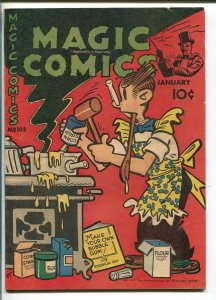 MAGIC #102 1948-DAVID MCKAY-BLONDIE-LONE RANGER-SECRET AGENT X-9-POPEYE-vg+