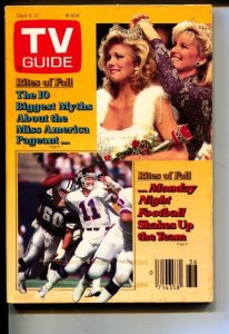MAG: TV Guide-Sept 6-12, 1986-Miss America-St. Louis Ed-VG