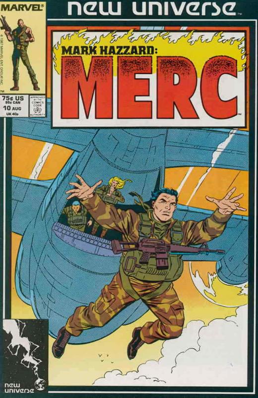 Mark Hazzard: Merc #10 FN; Marvel | save on shipping - details inside