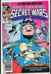 Marvel Super Heroes Secret Wars #7 (1984) [Key Issue]