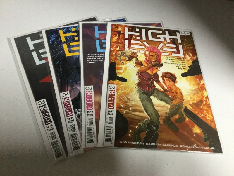 High Level 2 3 4 5 Nm Near Mint DC Vertigo Comics