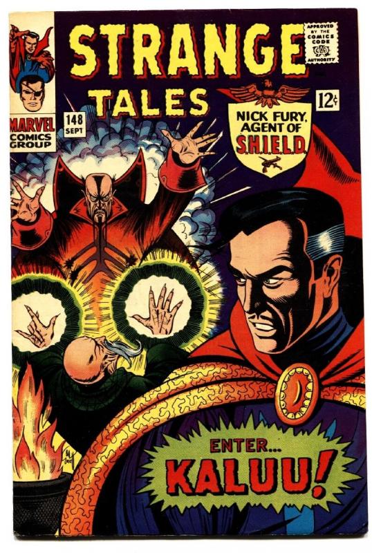 STRANGE TALES #148 comic book -NICK FURY/DOCTOR STRANGE-vf