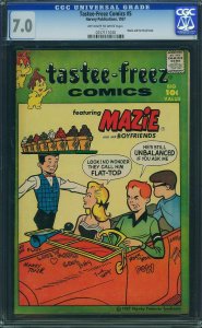 Tastee-Freez Comics #5 (1957) CGC 7.0 FVF