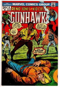 The Gunhawks #6 (1973) Reno Jones - Marvel Comics