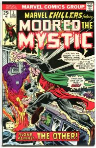 MARVEL CHILLERS #2, VF/NM, Modred the Mystic, 1975, Magic, Bronze age