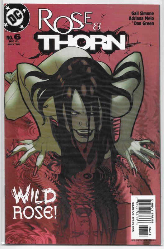 Rose and Thorn   #6 of 6 FN Simone/Melo, Hughes cover