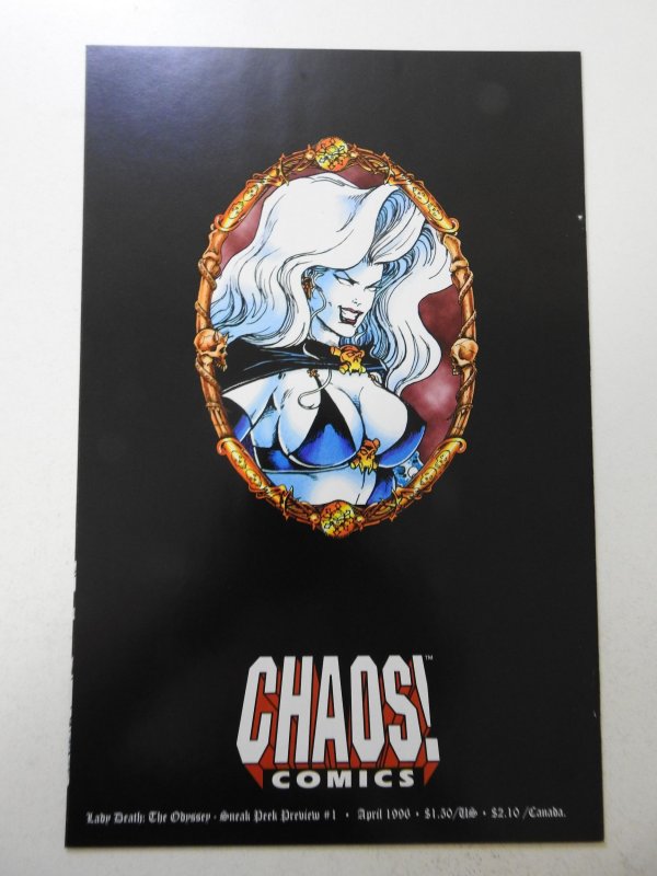 Lady Death: The Odyssey Sneak Peek Preview (1994) NM- Condition!