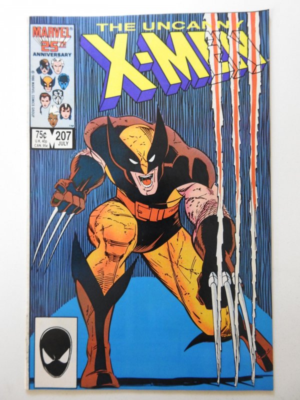 The Uncanny X-Men #207 (1986) VF-NM Condition