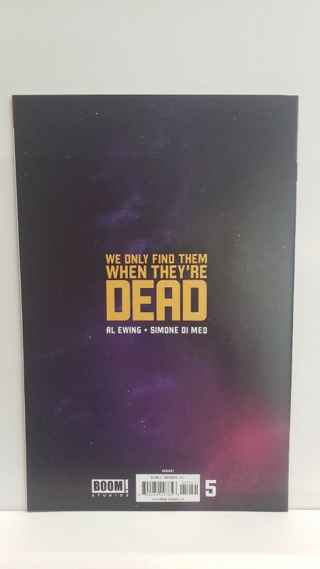 We Only Find Them When They're Dead #5 1:25 Dimeo Incentive Variant 2021 Boom