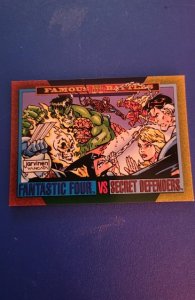 1993 Marvel Universe #174 fantastic Four vs Secret Defenders