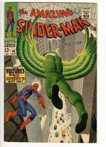 AMAZING SPIDERMAN 48 F 6.0 1st NEW VULTURE.LOUISIANA COLLECTION
