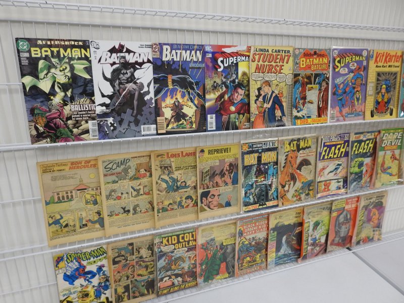 Lot of 28 Low Grade Comics W/ Batman, Flash, +More! See desc