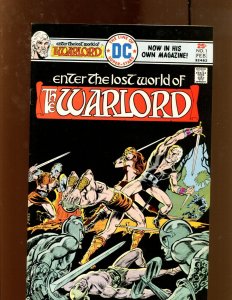 Warlord #1 - Mike Grell Cover Art! (8.0/8.5) 1976