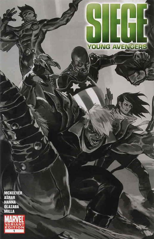 Siege: Young Avengers #1A VF/NM; Marvel | save on shipping - details inside