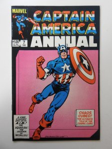Captain America Annual #7 Direct Edition (1983) FN+ Condition!