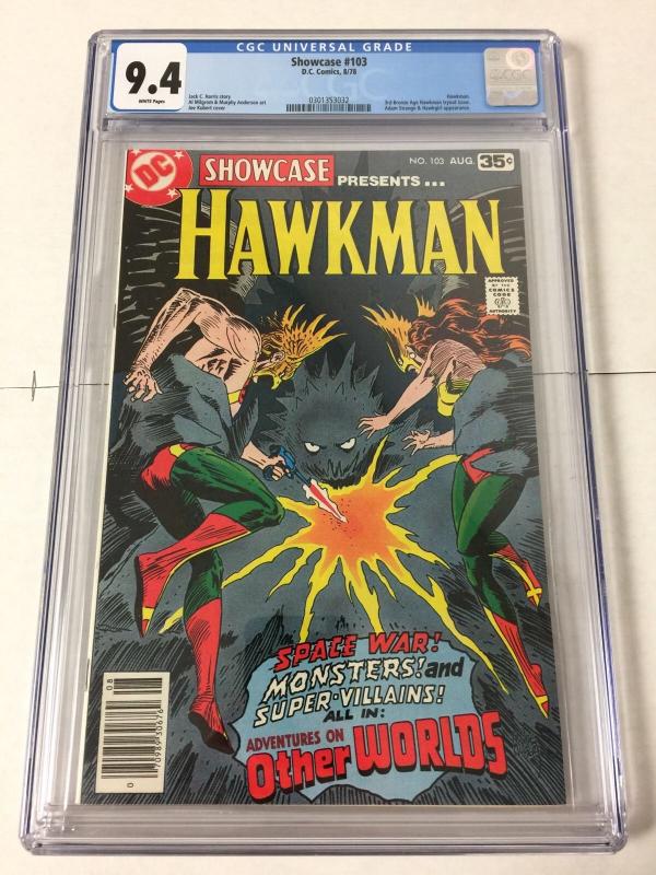 Showcase 103 Cgc 9.4 White Pages￼