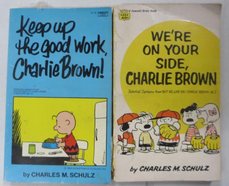 PEANUTS PRINT-EPHEMERA COLLECTION! 16 books! Charlie Brown & Snoopy on the page!