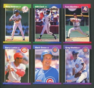 1989 Donruss Baseball Card Set(660) Ken Griffey Jr Rookie MINT