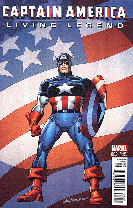 CAPTAIN AMERICA: LIVING LEGEND (2013 Series) #3 BUSCEMA Near Mint Comics Book