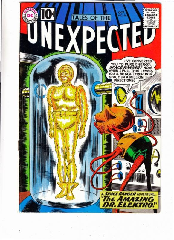 Tales of the Unexpected #66 (Oct-61) VF High-Grade Space Ranger, Cyrl