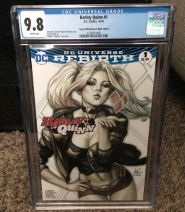 D.C. Comics, Harley Quinn #1, Black & White Edition, CGC 9.8, Look!