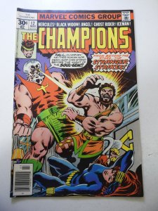 The Champions #12 (1977) VF Condition