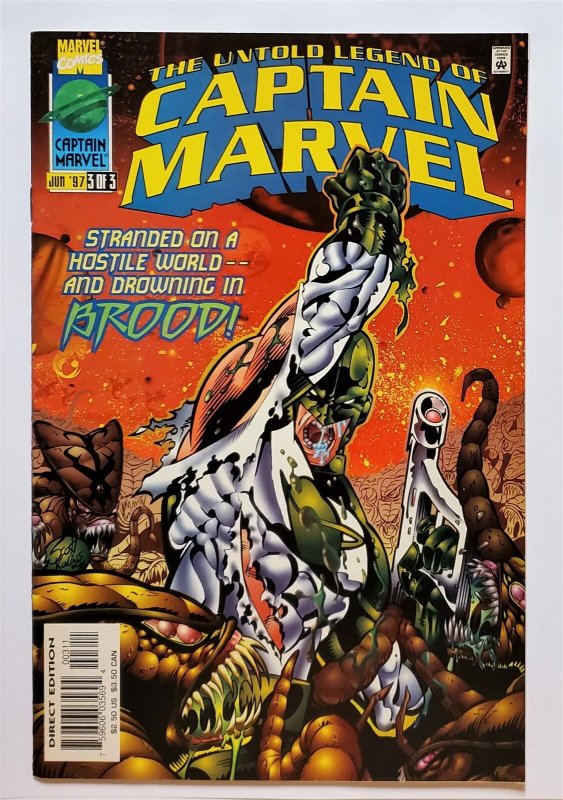 The Untold Legend of Captain Marvel #3 (Jun 1997, Marvel) VF+